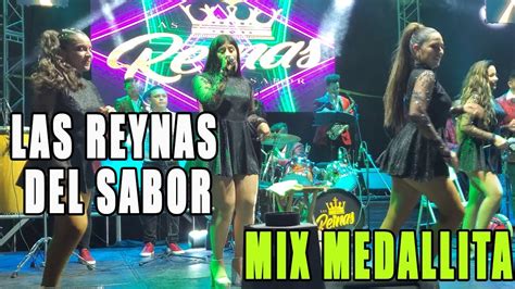 Grupo Las Reynas Del Sabor Mix Medallita En Vivo 2023 YouTube