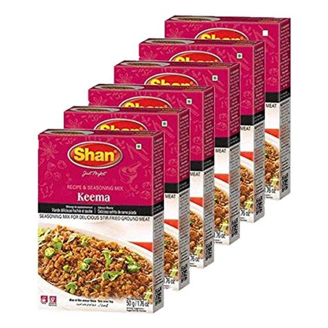 Shan Keema Masala Seasoning Mix 50g Spice Packets For 47 Off