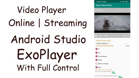 Play Video Online Android Studio From Souce Code Github YouTube