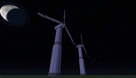 Big Wind Turbine Minecraft Map