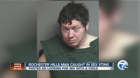 Rochester Hills Man Caught In Sex Sting Youtube