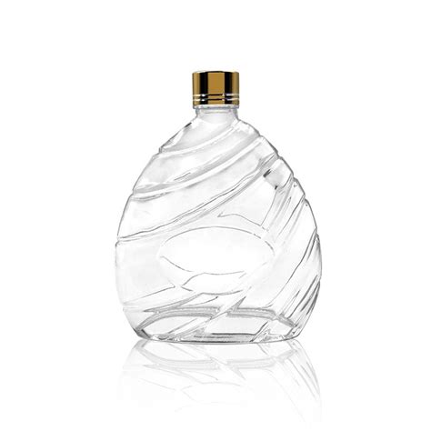 Crystal Luxury 500ml Beverage Vodka Whisky Glass Bottle For Sale High Quality Whisky Bottle