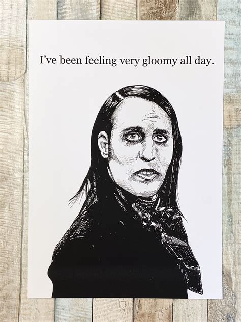 Richmond From The It Crowd Noel Fielding Limited Art Print Etsy Uk