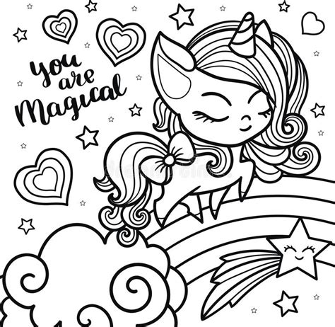 Dibujos De Unicornios Kawaii Para Colorear Descargar E Imprimir Images