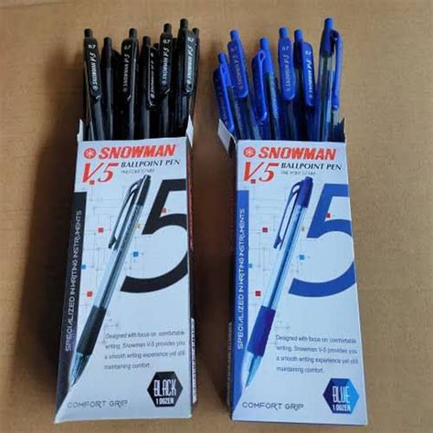 Ballpoint Snowman V 5 Biru