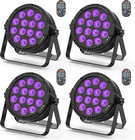 Pcs Led Par Rvb Dmx W Projecteur Jeux De Lumiere Pour Soiree