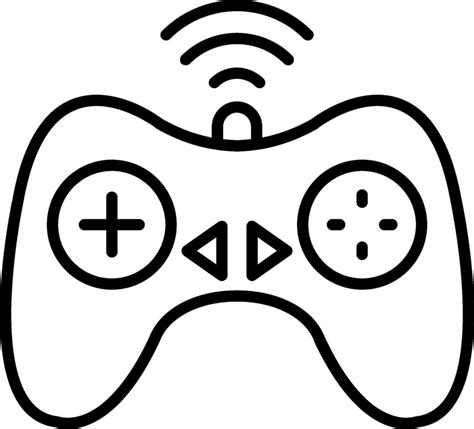 Controller Line Icon Vector Art At Vecteezy