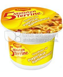 Maggi Minuten Terrine Nudeln In Paprika Rahmsauce Kalorien