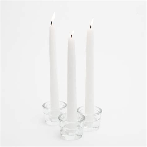 Richland Multi Use Tealight And Taper Holder Clear Set Of 72 Save On Crafts