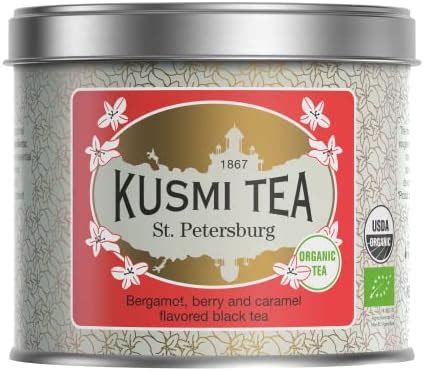 Amazon Kusmi Tea Earl Grey Teas Gift Set Enveloped Muslin