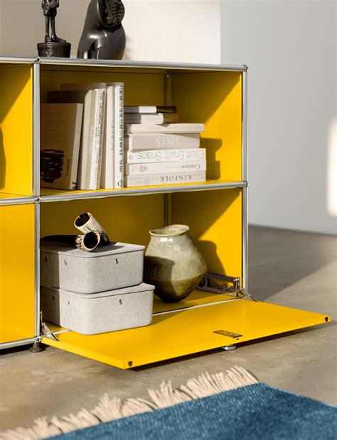 usm haller sideboard golden yellow architonic