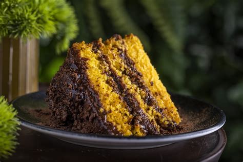 Bolo Naked Cake De Cenoura Brigadeiro De Ovomaltine Gastronomia