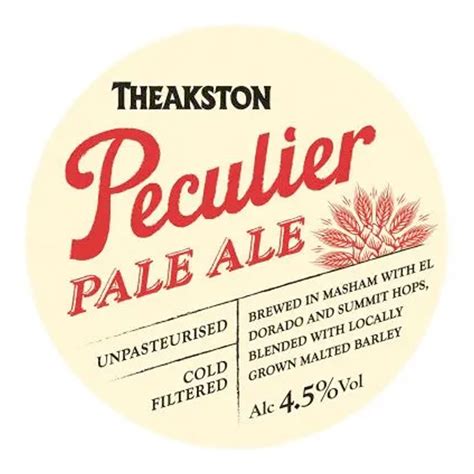 Theakstons Pale Ale Cellar Supplies