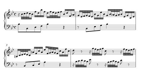 Bach Invention In B Flat Major Bwv Urtext Edition Youtube