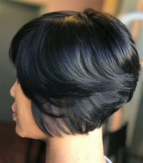 Short Layered Bob For Black Women Short Bob Hairstyles Bob