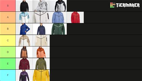 Nike Tech Fleece Colours Tier List Community Rankings Tiermaker