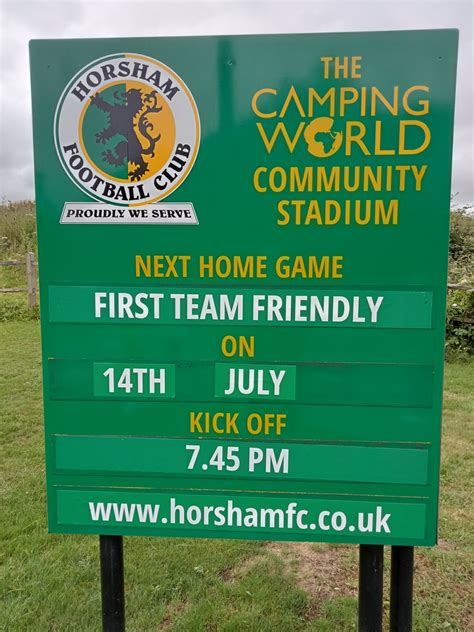 Horsham FC On Twitter NEXT UP Pre Season Commences On Friday 14th