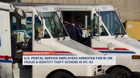 New York New Jersey Usps Workers Arrested In 1 3 Million Fraud Identity Theft Scheme