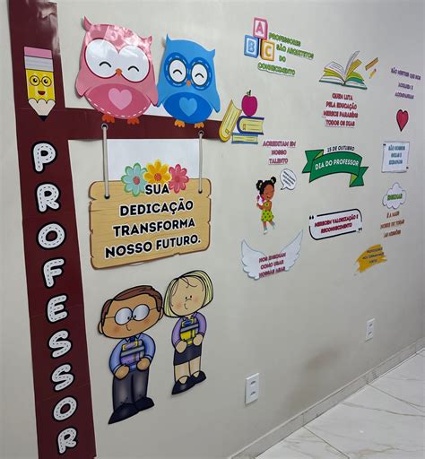 Painel Lembrancinha Dia Do Professor Intervir Cantinho Do Saber