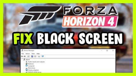 How To Fix Forza Horizon Black Screen Youtube