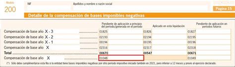 Casilla 1048 Modelo 200 Compensación De Base