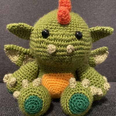 Amigurumi Creations Koji The Baby Dragon From Unicorns Dragons