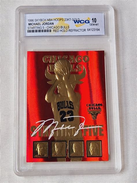 Skybox Nba Hoops Kt Gold Michael Jordan Starting