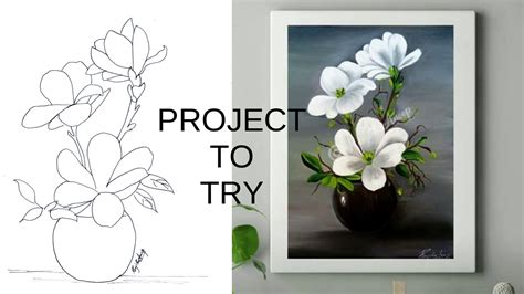 How To Shade Flowers With Acrylic Paint Best Flower Site