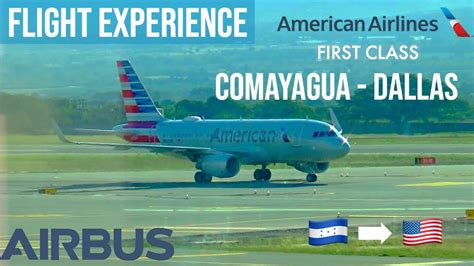 Flight Experience American Airlines First Class Comayagua ️ Dallas