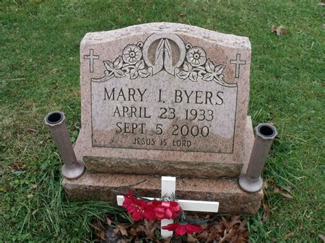 Mary I. Byers (1933-2000) - Find a Grave Memorial