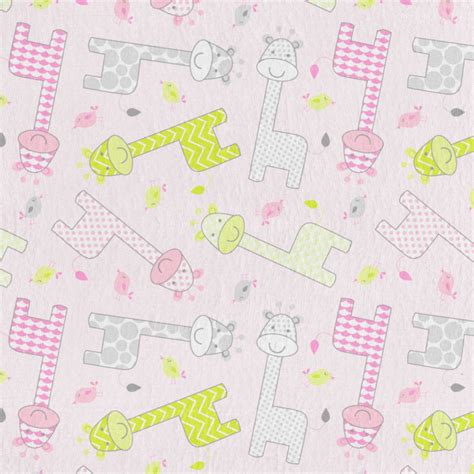 Mainstays 42 X 15 Yd 100 Cotton Flannel Baby Giraffe Sewing And Craft