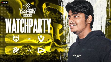 WATCHPARTY VCT Madrid Hindi SEN Vs Gen G LOUD Vs PRX VCTMadrid