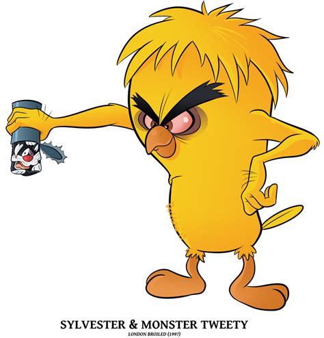 Angry Tweety Bird Monster