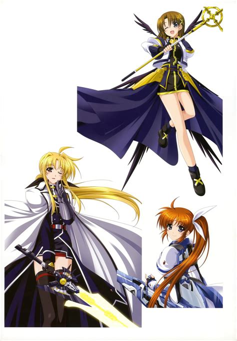 Higa Yukari Mahou Senki Lyrical Nanoha Force Mahou Shoujo Lyrical Nanoha Fate Testarossa