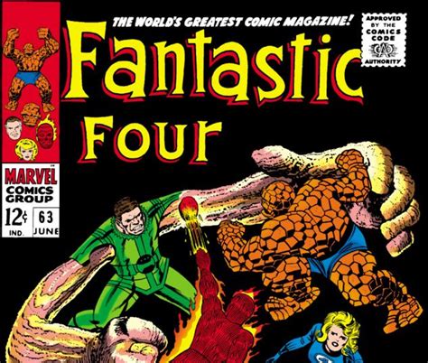 Fantastic Four 1961 63 Comic Issues Marvel