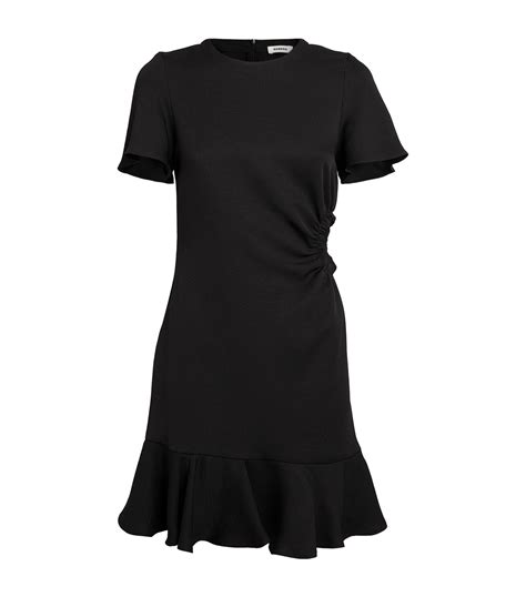 Womens Sandro Black Cut Out Mini Dress Harrods Countrycode