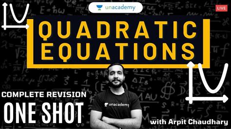 Quadratic Equations Marathon ONE SHOT REVISION Maths For NDA