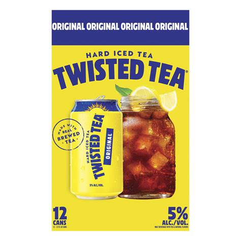 Twisted Tea Original Hard Iced Tea Fl Oz Can Pk Ct