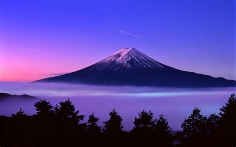 Japan Mountains Wallpapers on WallpaperDog