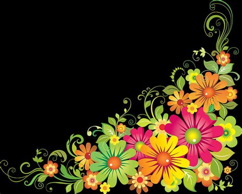 clipart  flower border