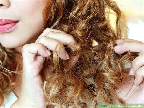 4 Ways to Detangle Curly Hair - wikiHow