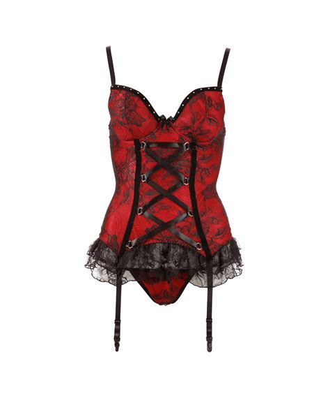 Cottelli Lingerie Suspender Basque Sexystyle Eu