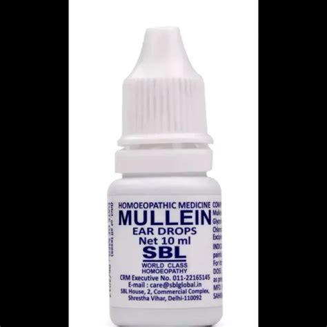 Buy Sbl Mullein Ear Drop Online Cash On Delivery Medikosh Pharmacy