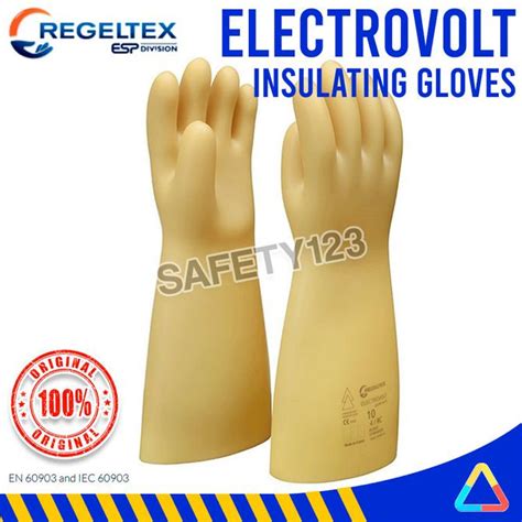 Jual Regeltex Electrovolt Insulating Gloves Sarung Tangan Anti Listrik