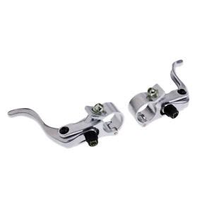 Pair Road Bike Brake Levers Alloy Fixed Gear Bicycle Brake Lever Set