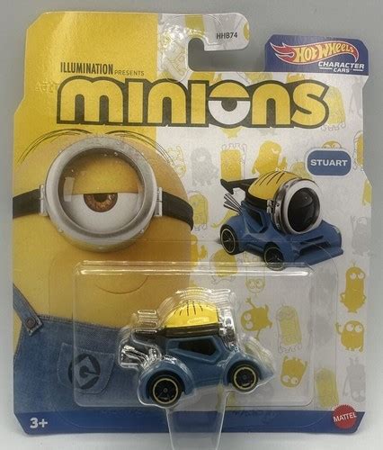 Hot Wheels Minions Stuart Disney Illumination Character Cars Mattel EBay