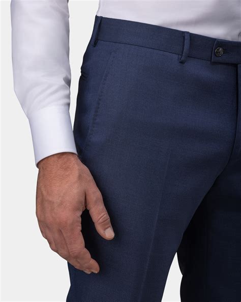 Navy Suit In 100 Virgin Wool Tailor Store®