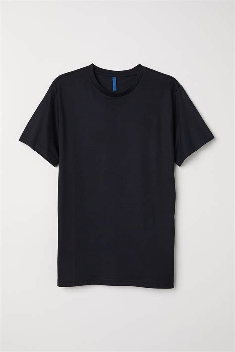 Handm Black T Shirt