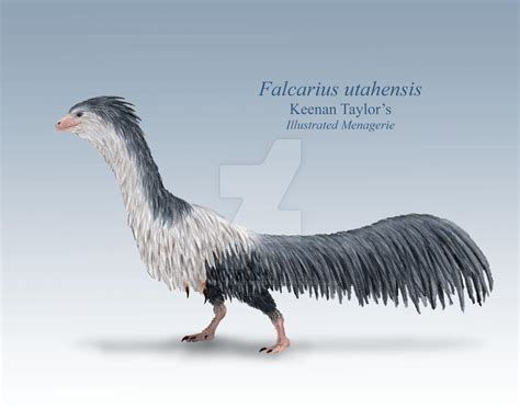 Falcarius utahensis by IllustratedMenagerie on DeviantArt