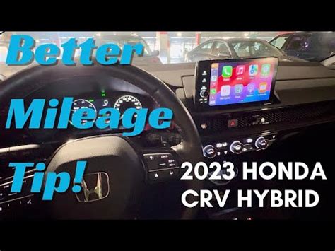 Boost Your Honda Cr V Hybrid Mpg In Cold Weather Simple Trick